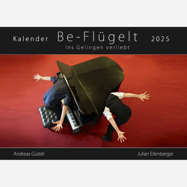 Be-Fluegelt Kalender 2025 Deckblatt